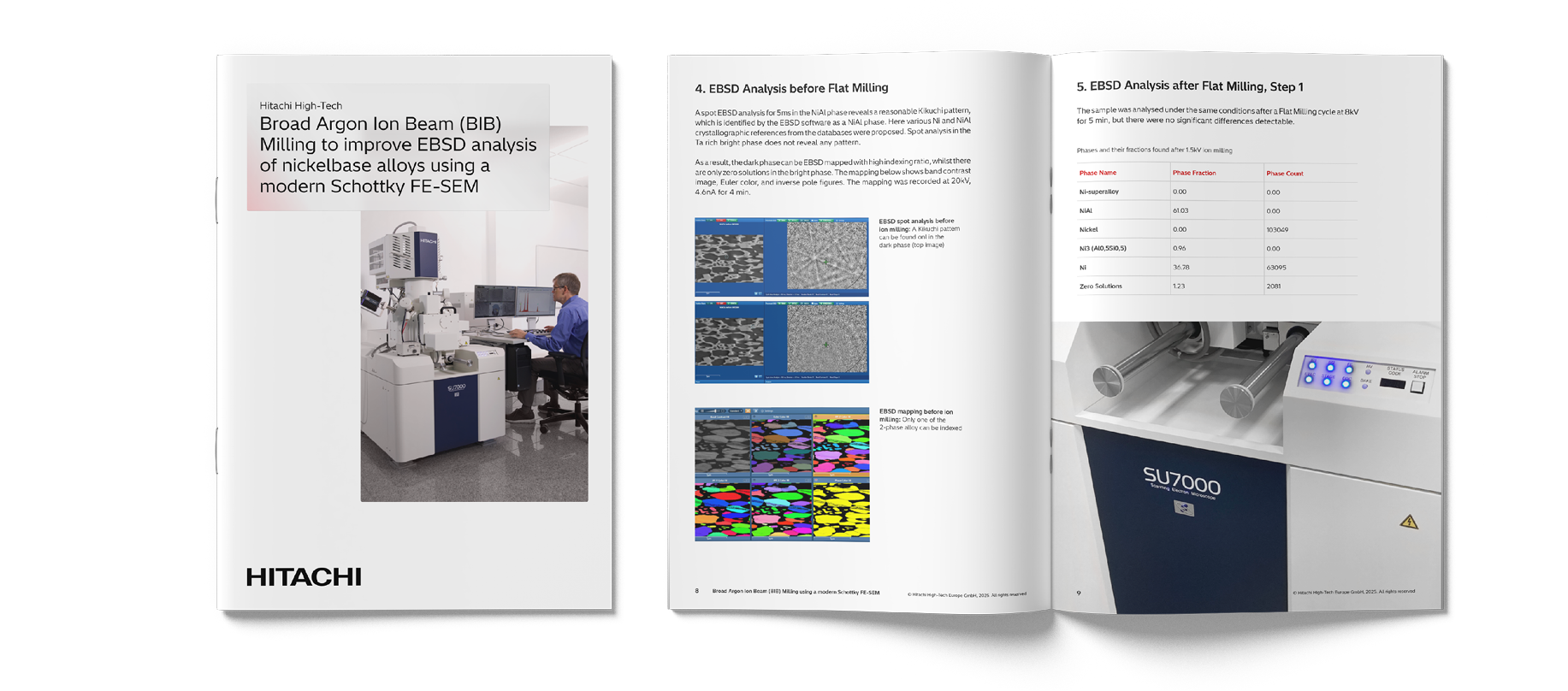 Hitachi-Broad Argon Ion Beam (BIB) Milling to improve EBSD analysis-whitepaper mock up